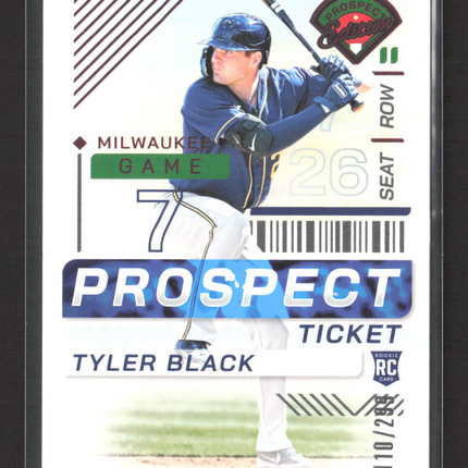 2024 Panini Prospect Edition Tyler Black #111 Ticket RC 110/294