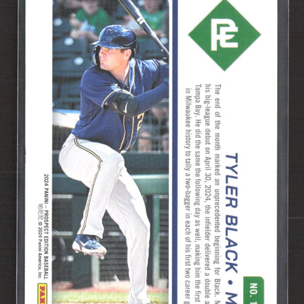 2024 Panini Prospect Edition Tyler Black #111 Ticket RC 110/294