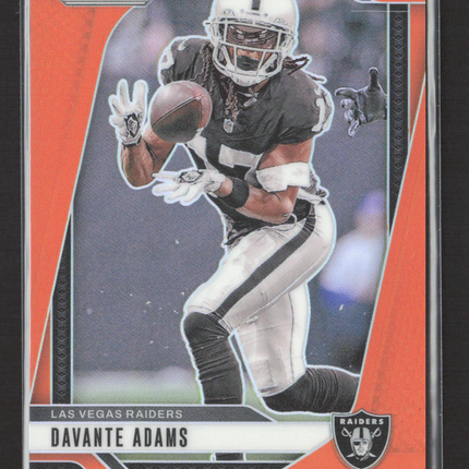 2024 Panini Prizm Davante Adams #150 Orange 137/249