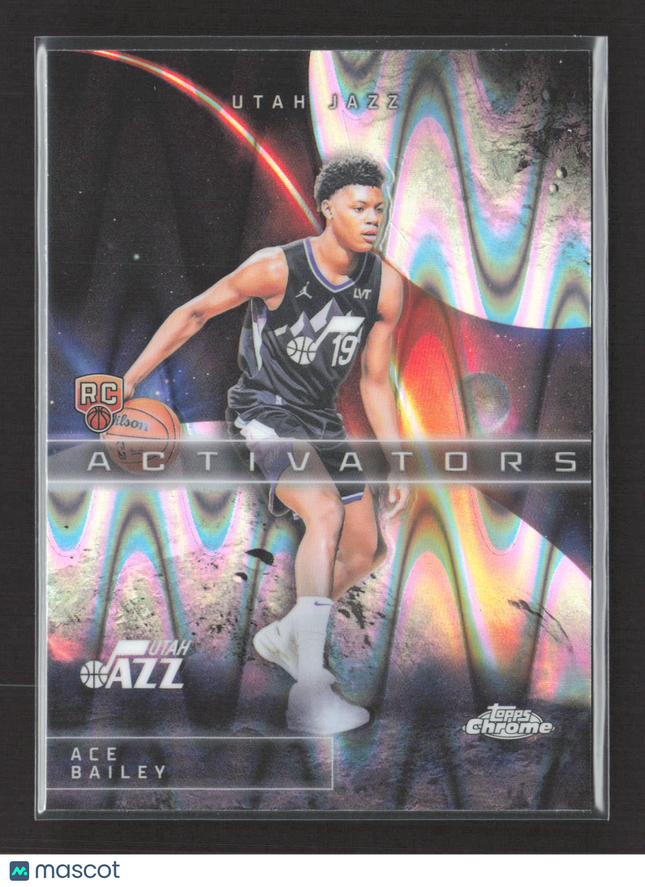 2025 Topps Chrome Activators Ace Bailey #AC-15 RC Lava