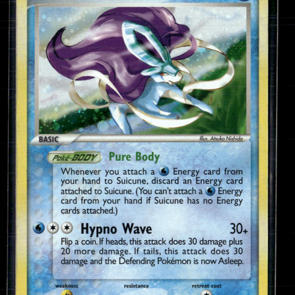 Pokemon 2005 EX Deoxys Suicune #030