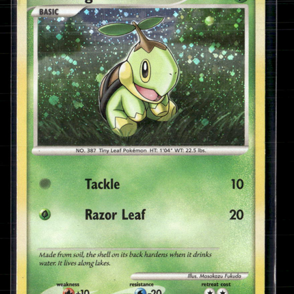 Pokemon 2007 DP Turtwig #DP01