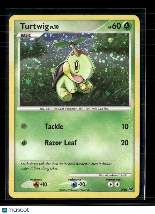 Pokemon 2007 DP Turtwig #DP01