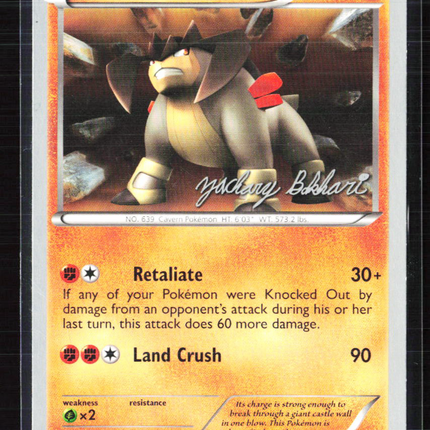 Pokemon 2011 Noble Victories Terrakion #73/101