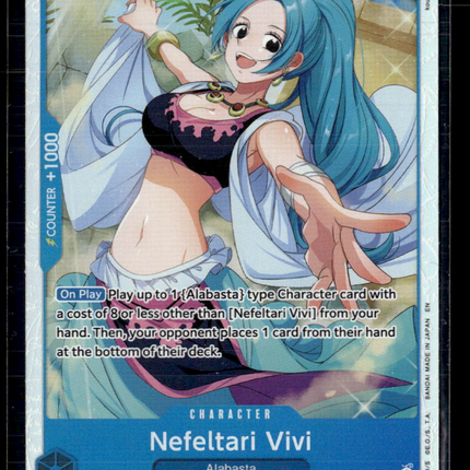 Bandai One Piece Card Game Memorial Collection Nefeltari Vivi EB04-025