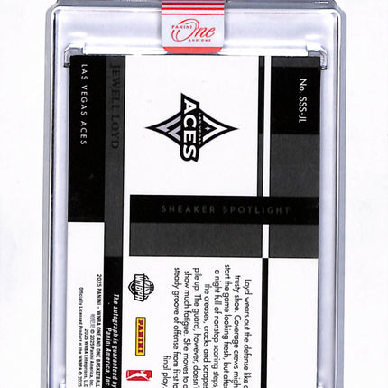 2025 Panini One and One Sneaker Spotlight Jewell Loyd #SSS-JL Auto