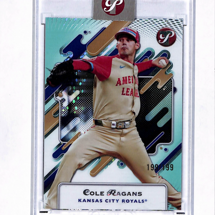 2025 Topps Pristine Cole Ragans #283 Blue /199