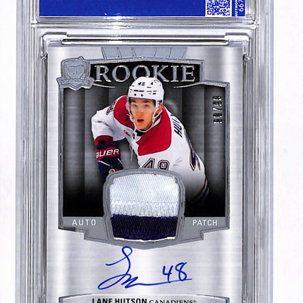 2024 Upper Deck The Cup Lane Hutson #149 Rookie Patch Auto /99
