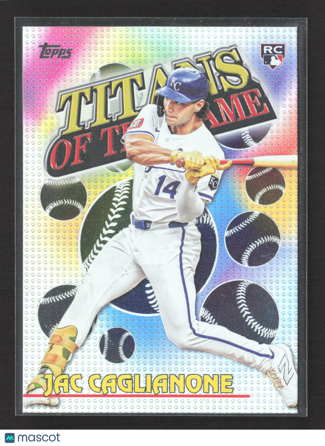 2026 Topps Titans of the Game Jac Caglianone #TOG-12 RC