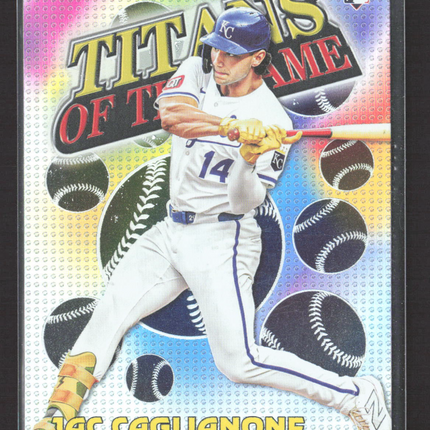 2026 Topps Titans of the Game Jac Caglianone #TOG-12 RC
