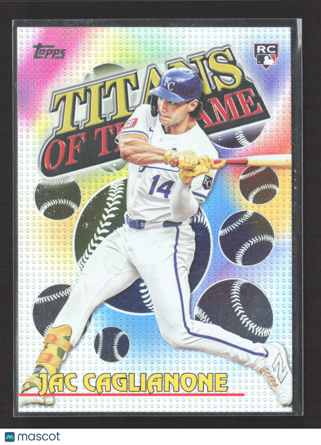 2026 Topps Titans of the Game Jac Caglianone #TOG-12 RC