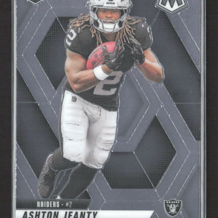 2025 Panini Mosaic Ashton Jeanty #345 RC