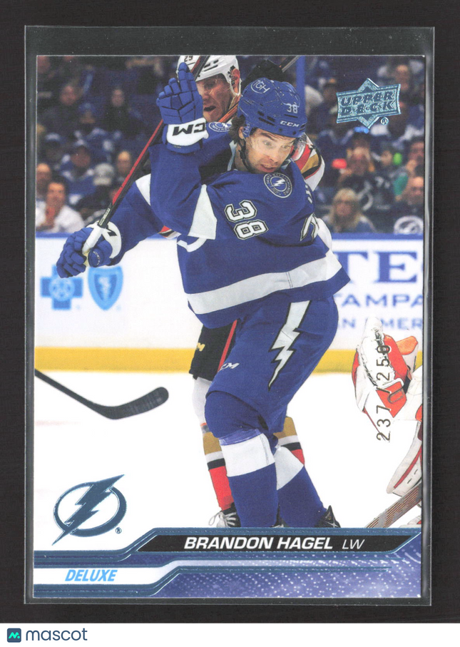 2024 Upper Deck Series 2 Hockey Brandon Hagel #412 Deluxe
