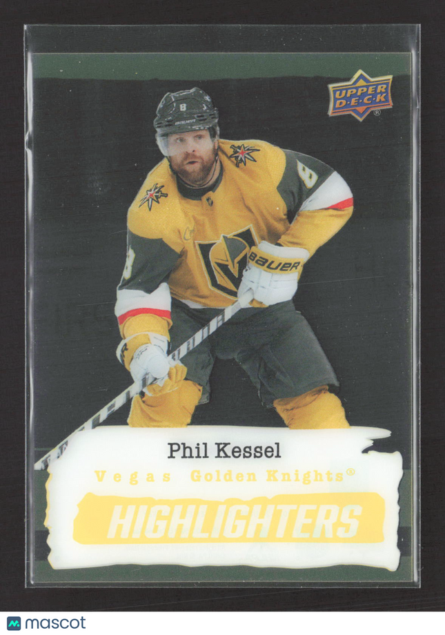 2024 Upper Deck Series 2 Highlighters Phil Kessel #HL-3 Yellow