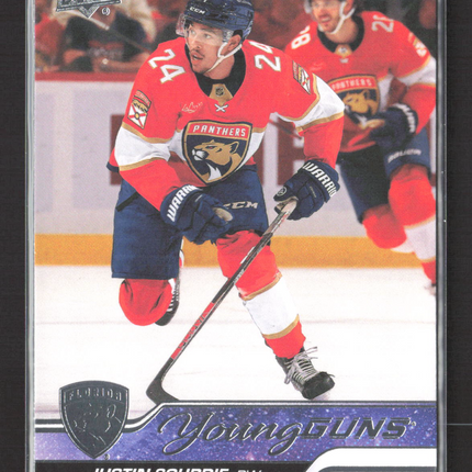 2024 Upper Deck Series 2 Hockey Young Guns Justin Sourdif #471
