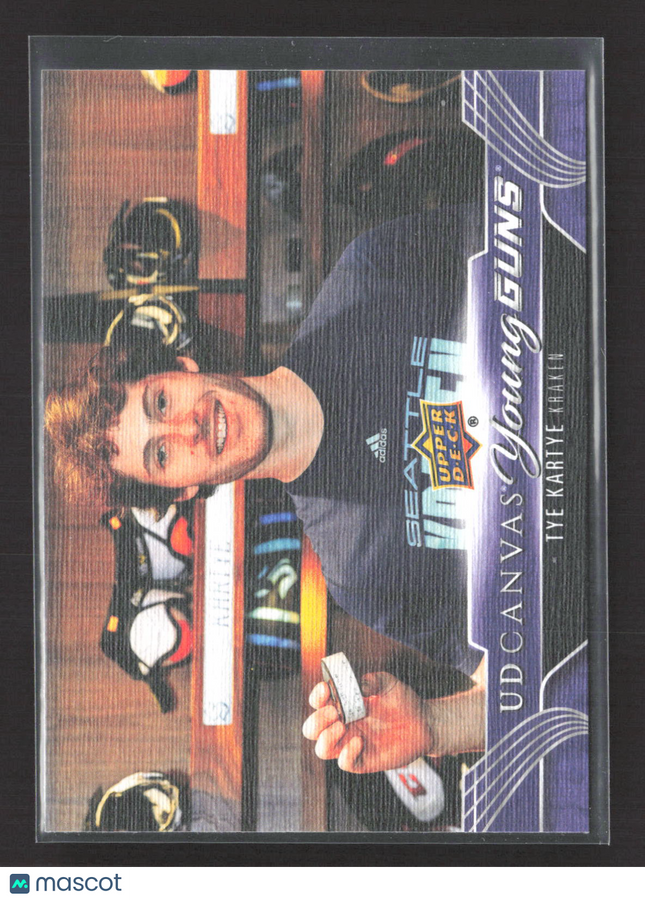 2023 Upper Deck Series 2 UD Canvas Young Guns Tye Kartye #C221