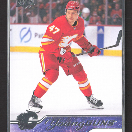 2024 Upper Deck Series 2 Hockey Young Guns Connor Zary #496