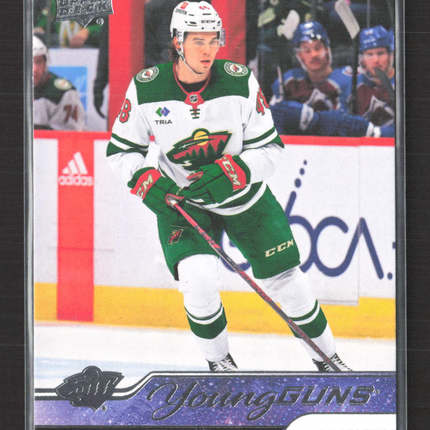 2024 Upper Deck Series 2 Young Guns Daemon Hunt #494