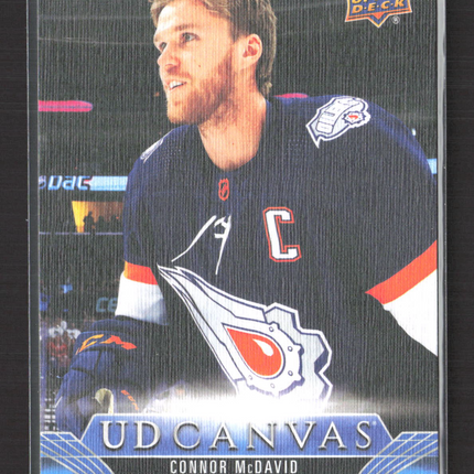 2023 Upper Deck Series 2 UD Canvas Connor McDavid #C152