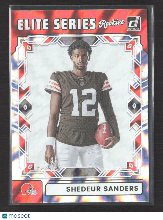 2025 Panini Donruss Elite Series Rookies Shedeur Sanders #ESR-SSS