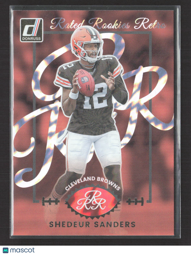 2025 Panini Donruss Rated Rookies Retro Shedeur Sanders #11
