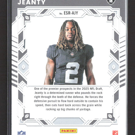 2025 Panini Donruss Elite Series Rookies Ashton Jeanty #ESR-AJY