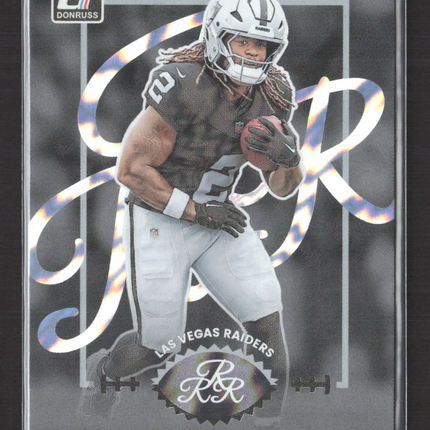 2025 Panini Donruss Rated Rookies Retro Ashton Jeanty #10