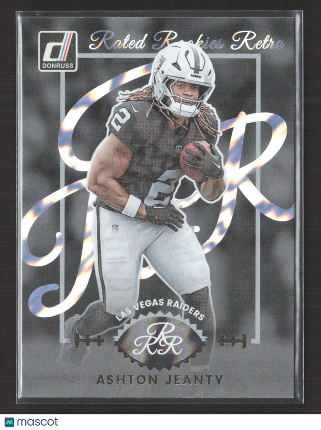 2025 Panini Donruss Rated Rookies Retro Ashton Jeanty #10