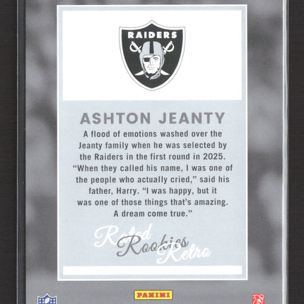 2025 Panini Donruss Rated Rookies Retro Ashton Jeanty #10
