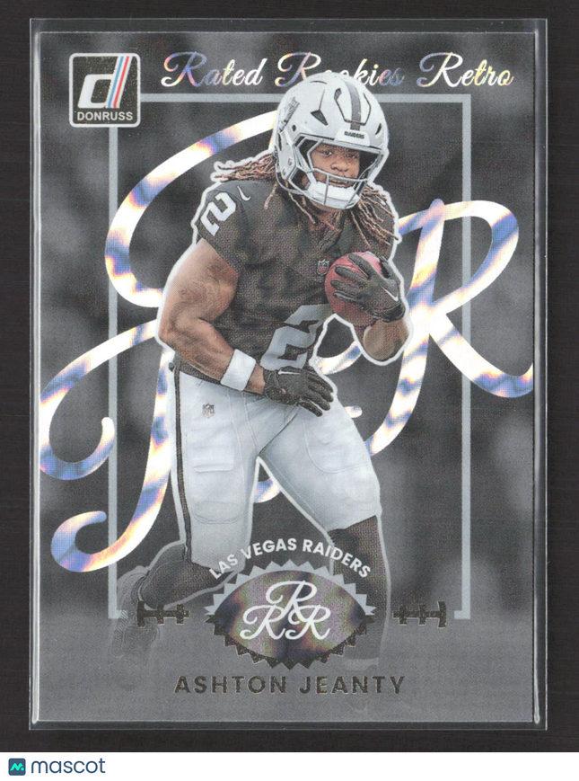 2025 Panini Donruss Rated Rookies Retro Ashton Jeanty #10
