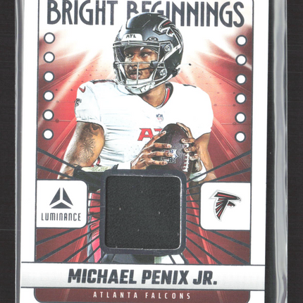 2025 Panini Luminance Bright Beginnings Michael Penix Jr. #BB-MPX Jersey
