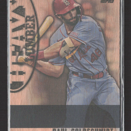 2024 Topps Heavy Lumber Paul Goldschmidt #HL-7 Wood