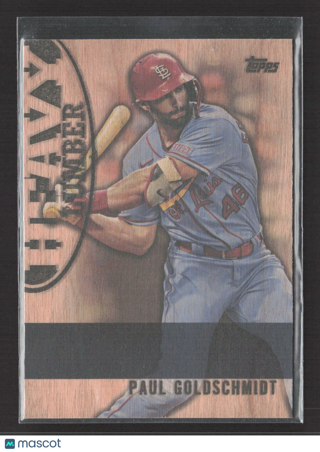 2024 Topps Heavy Lumber Paul Goldschmidt #HL-7 Wood
