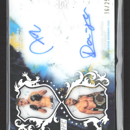 2025 Topps Royalty UFC Alexandre Pantoja Kai Asakura #DA-AP Dual Auto 16/25