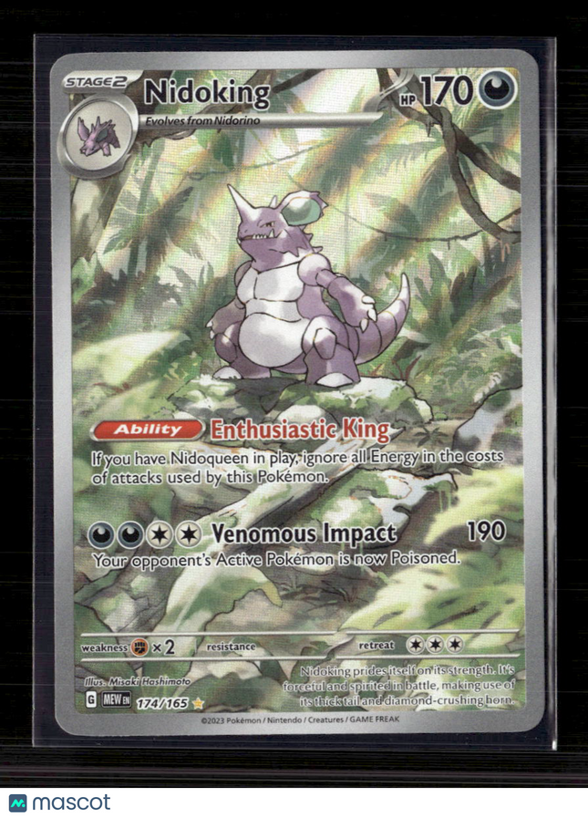 Pokemon 2023 Scarlet & Violet 151 Nidoking #174/165