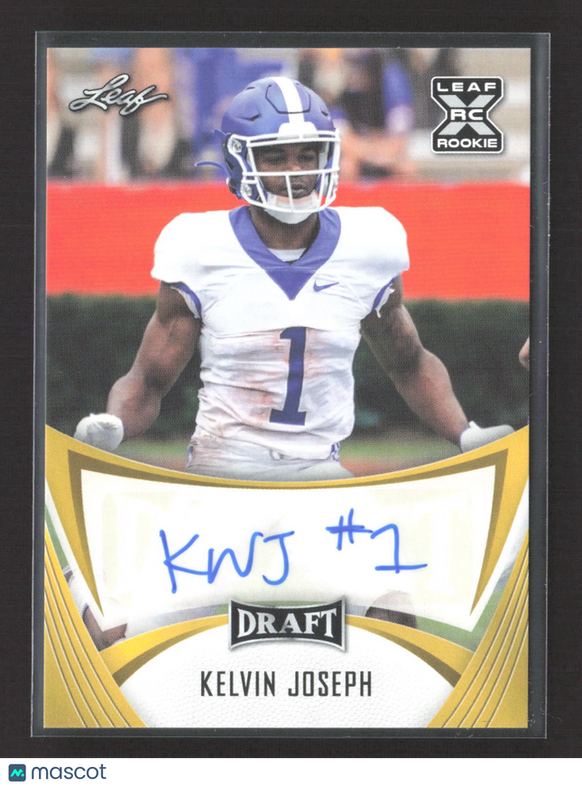 2021 Leaf Draft Kelvin Joseph #BA-KJ1 RC Auto