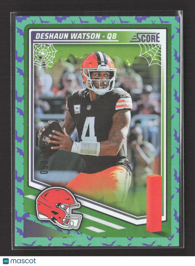 2025 Panini Score Football Deshaun Watson #224 Halloween /399
