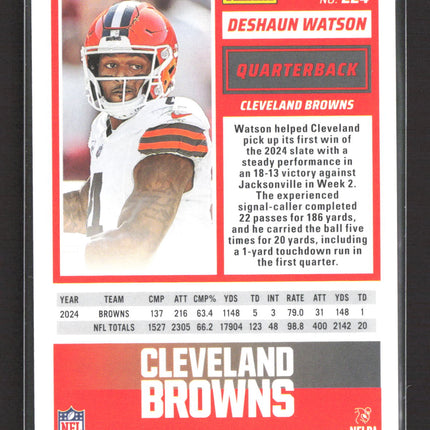 2025 Panini Score Football Deshaun Watson #224 Halloween /399