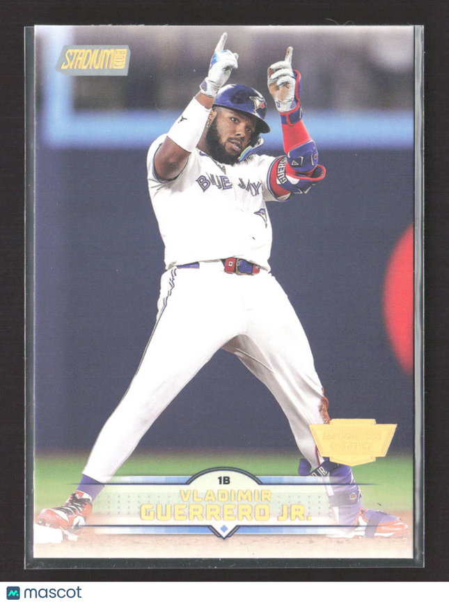 2025 Topps Stadium Club Vladimir Guerrero Jr. #174 Members Only