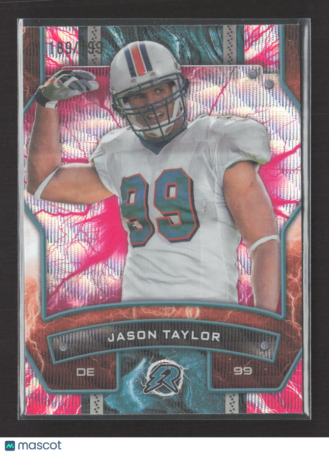 2025 Topps Resurgence Jason Taylor #59 Pink /199