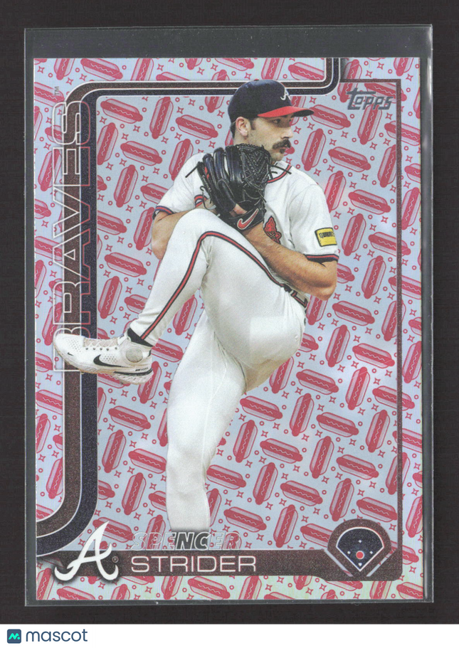 2025 Topps Series Two Spencer Strider #579 Hot Dog