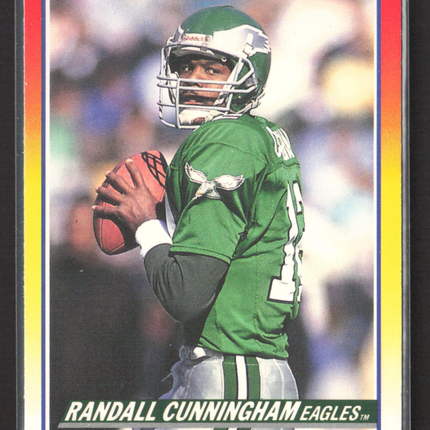 1990 Score Randall Cunningham #605