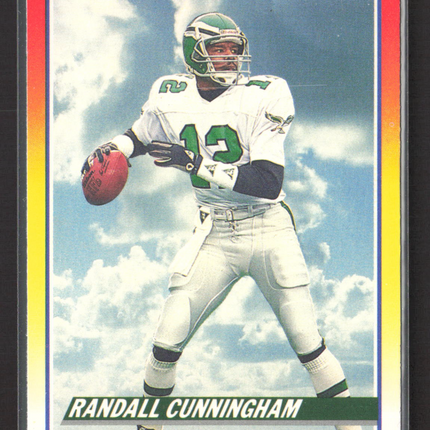 1990 Score Hot Gun Randall Cunningham #563