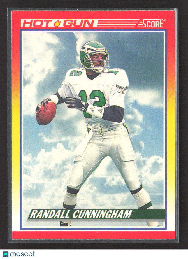 1990 Score Hot Gun Randall Cunningham #563