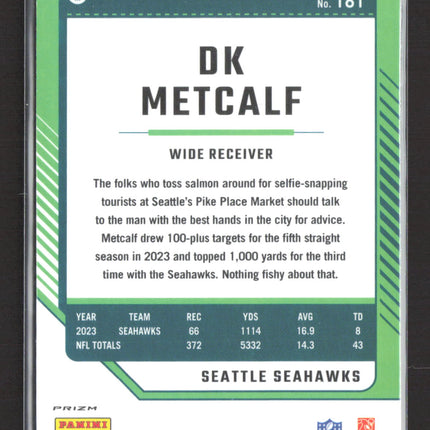 2024 Panini Donruss Optic Prizm DK Metcalf #181 Blue Stars