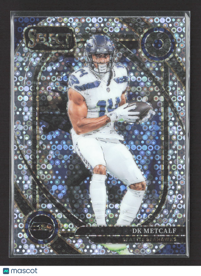 2025 Panini Select Prizm DK Metcalf #251 Silver Disco