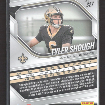 2025 Panini Prizm Tyler Shough #327 RC