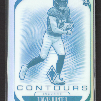 2025 Panini Phoenix Football Contours Travis Hunter #15 RC