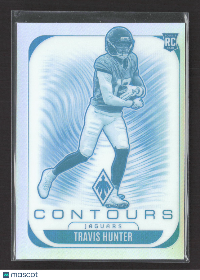 2025 Panini Phoenix Football Contours Travis Hunter #15 RC