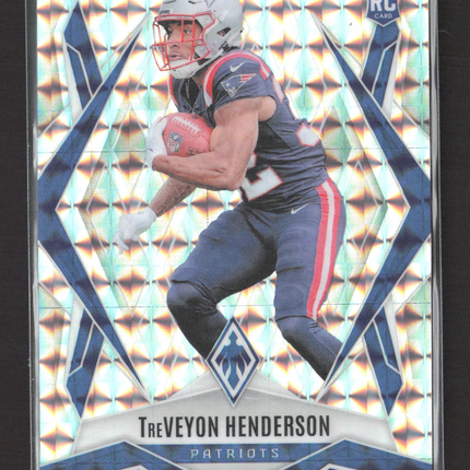 2025 Panini Phoenix Football TreVeyon Henderson #187 RC Silver